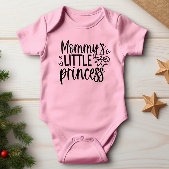 Mommy's Little princess NEW baby pink one piece - Picture 1 of 1